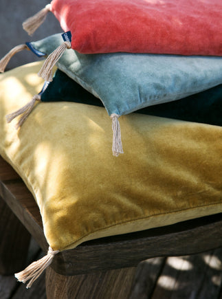 Cherry pits washed velvet