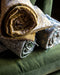 Sofa cover en velours et coton