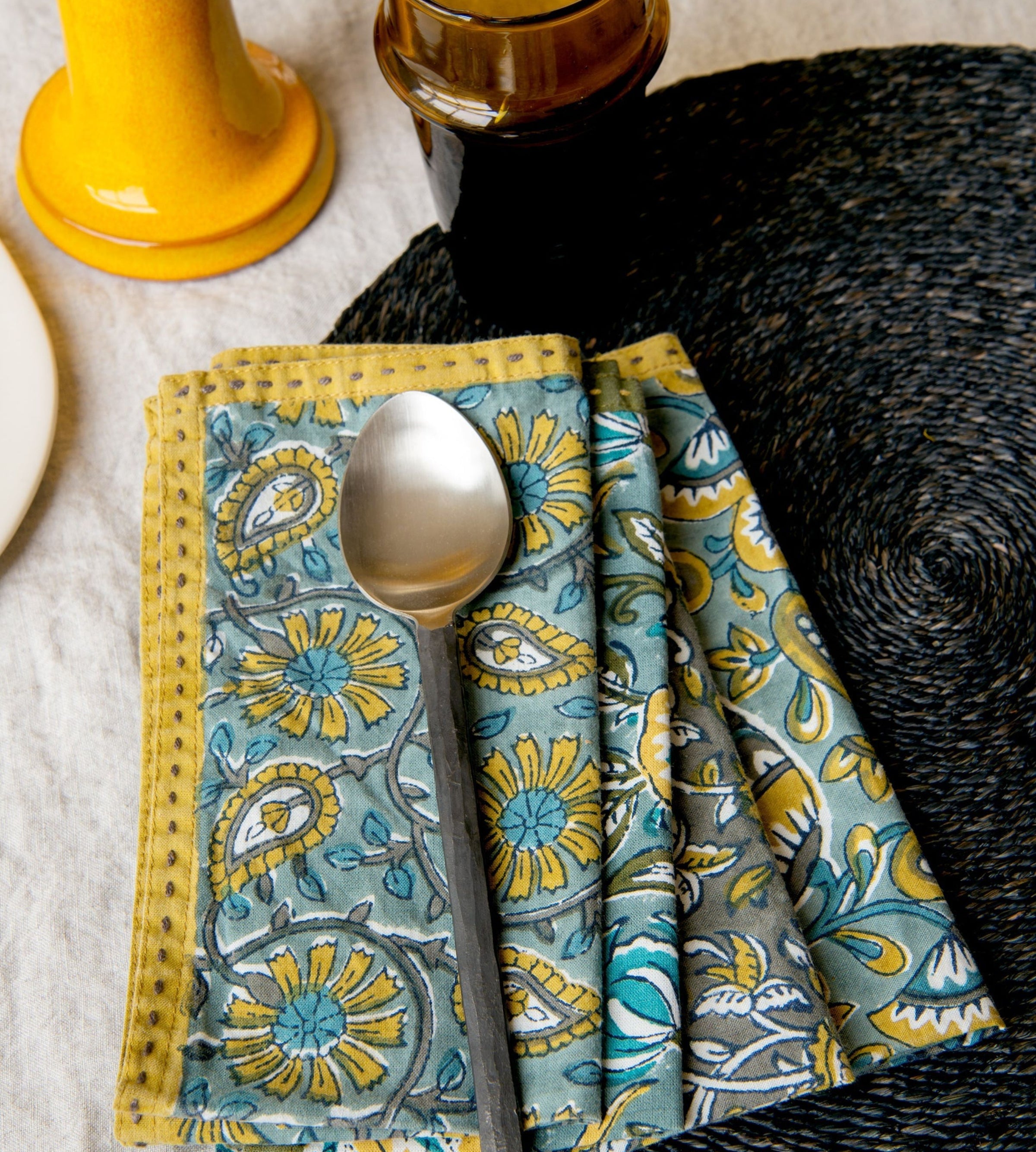 Set of 4 Bageecha towels
