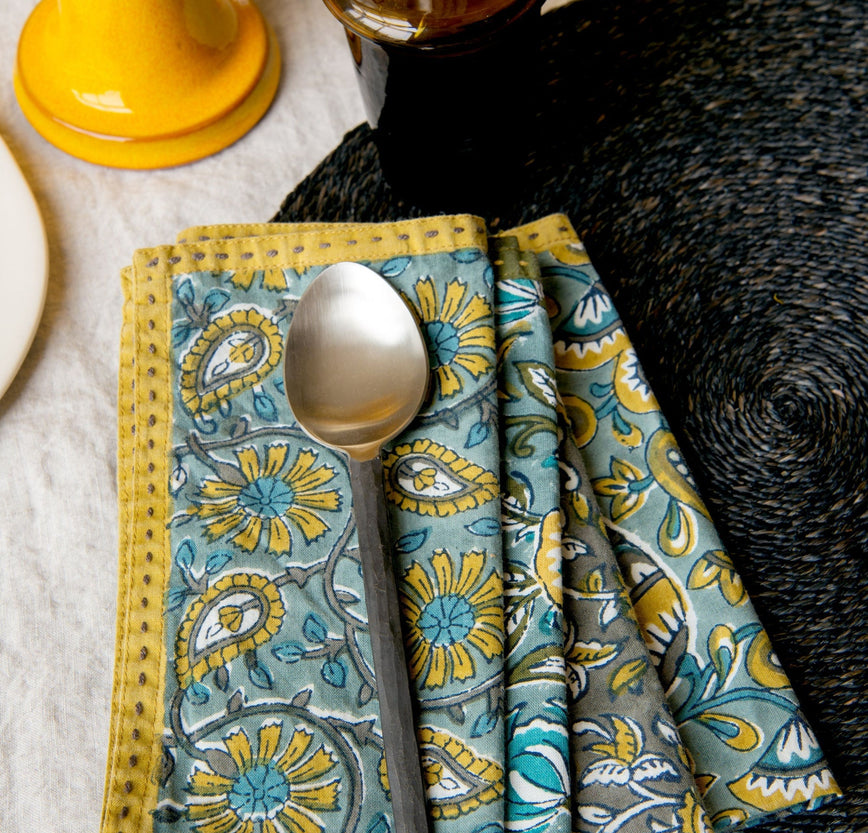 Set de 4 serviettes Bageecha