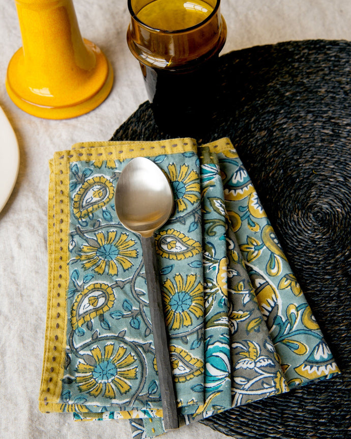 Set de 4 serviettes Bageecha