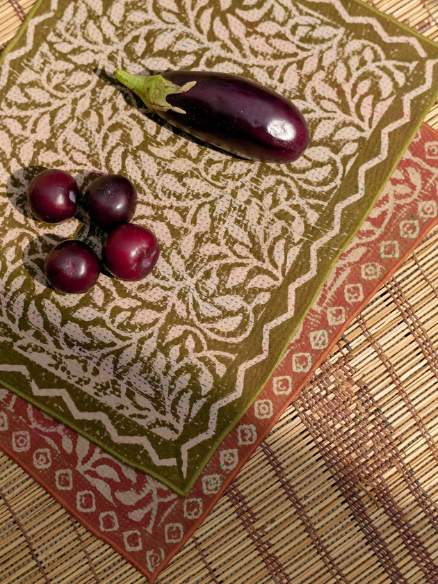Kantha placemat