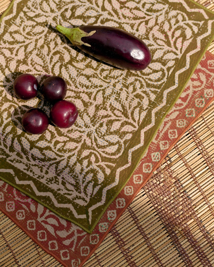Kantha placemat