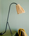 Abat jour pour lampe à poser et lampadaire en munja et raphia
