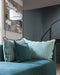 Pied de lampadaire en acier brut noir Ella