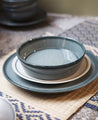 Lot de 4 assiettes Ecume ocean - Caravane