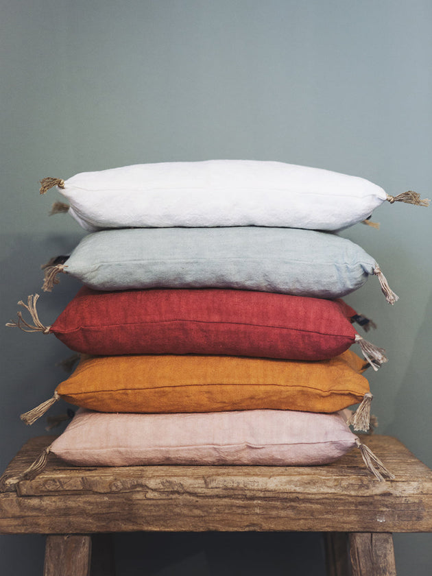 Petits coussins de nuque remplis de balles d'épeautre