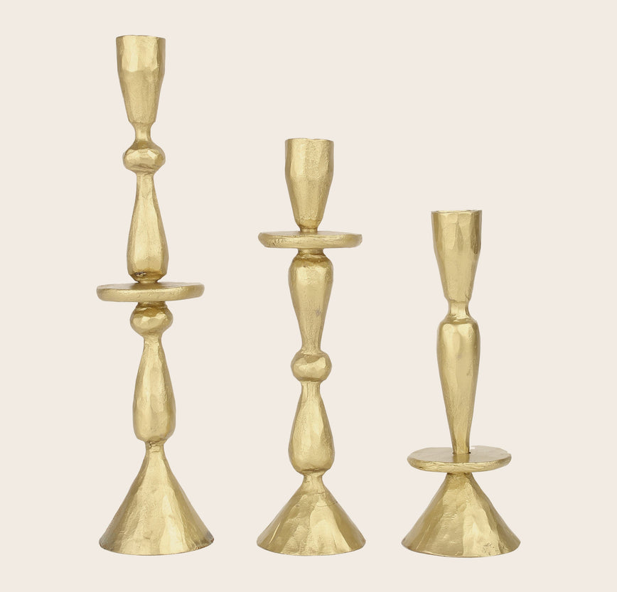 Set de 3 bougeoirs Jya