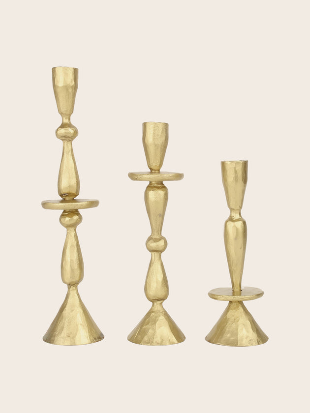 Set de 3 bougeoirs Jya