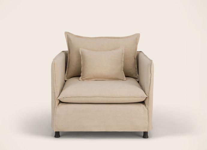 Holi Armchair - Merlin Fabric