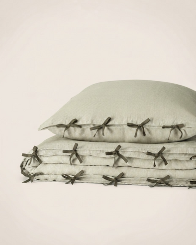 Fil à Fil Bed Linen Set - Tilleul