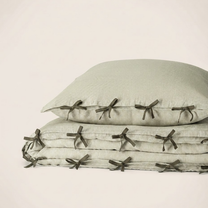 Fil à Fil Bed Linen Set - Tilleul