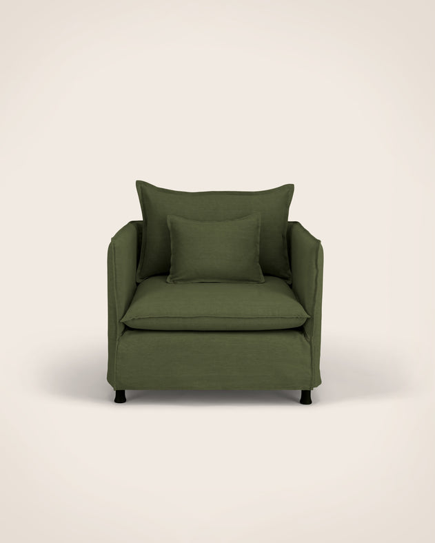 Fauteuil Holi - Tissu Merlin