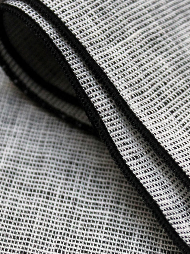 Détail de la Nappe Fil à fil en lin