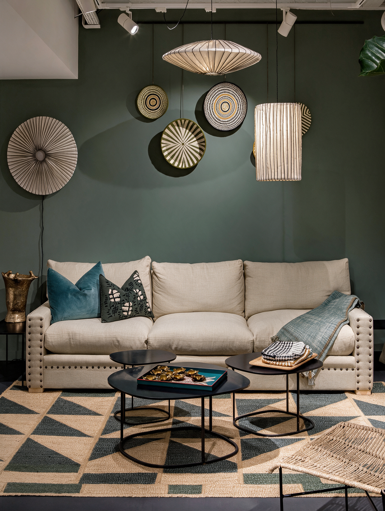 Victor Gareth Natural Sofa