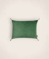 Washed velvet cushion cover