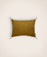 Washed velvet cushion cover