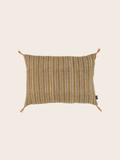 Housse de coussin rectangulaire en coton Raana