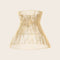 Suspension Halo en rotin