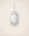 Luminaire: suspension Ilam en papier blanc 