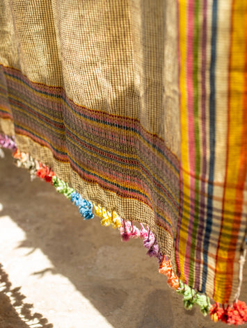 Rideau Dupatta en coton biologique