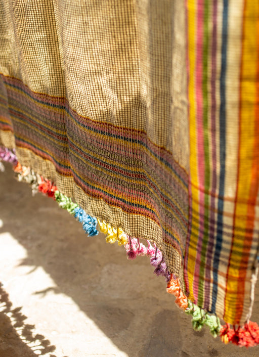 Rideau Dupatta en coton biologique