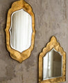 Miroir en laiton Neka XL - Dore