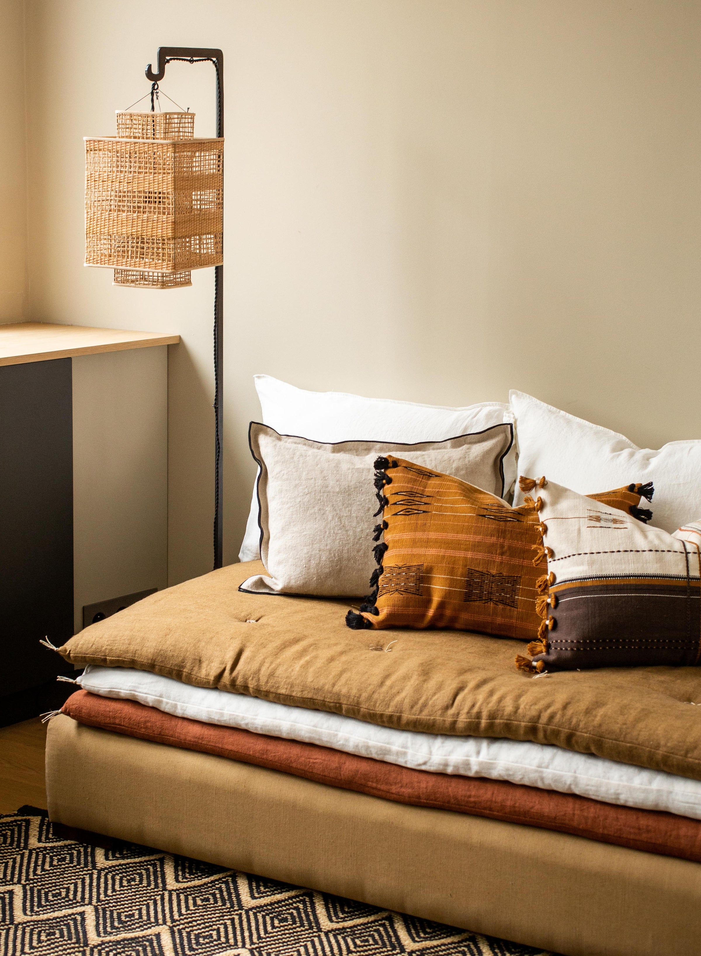 Ion Bamboo Floor Lamp