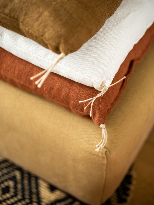 Zoom sur les matelas du divan