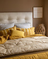 Tête de lit en tissu capitonnée Adar personnalisable 