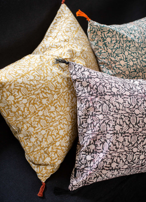 Housse de coussin Tulipan aux motifs floraux
