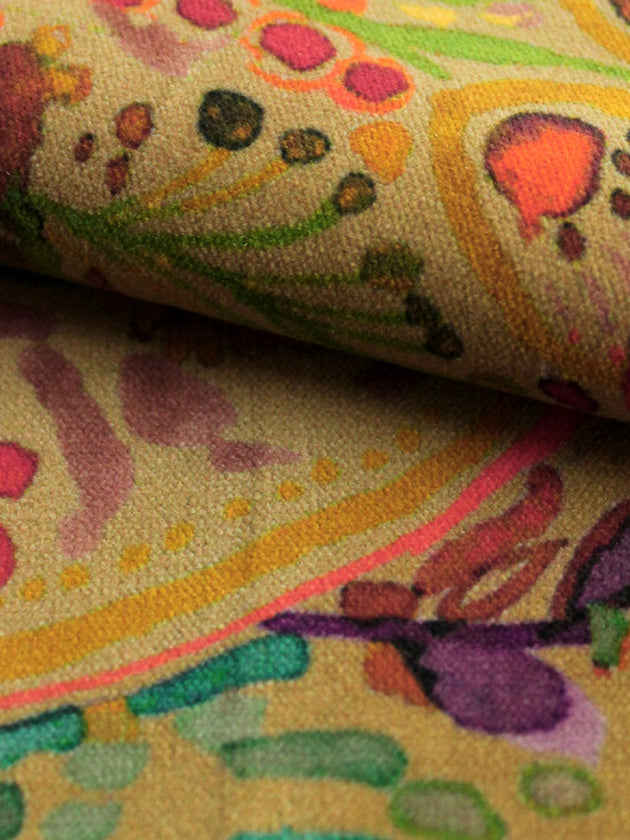 Tissu Inika en velours de coton 