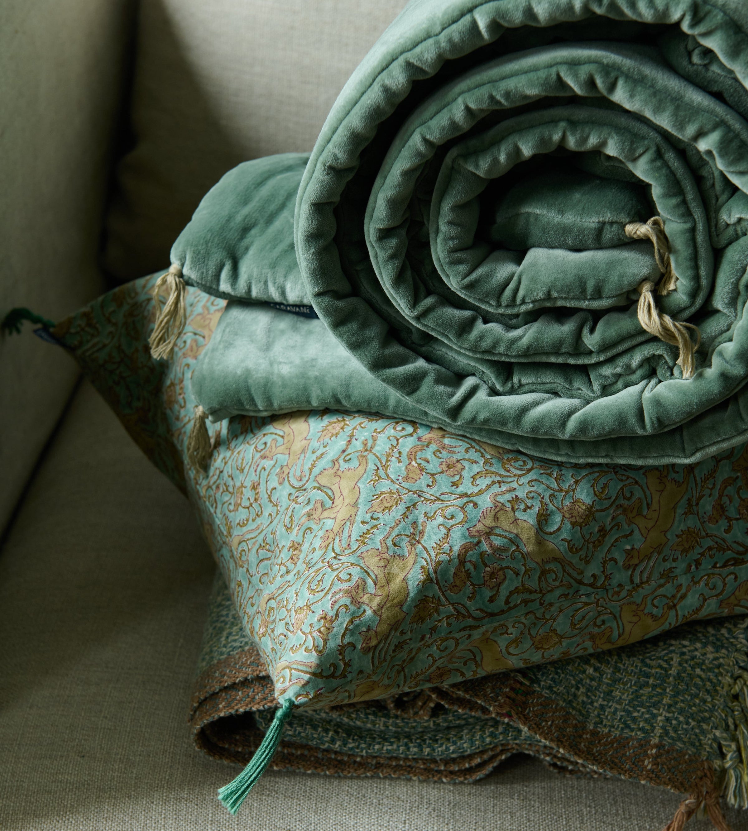 Housse de coussin Letho