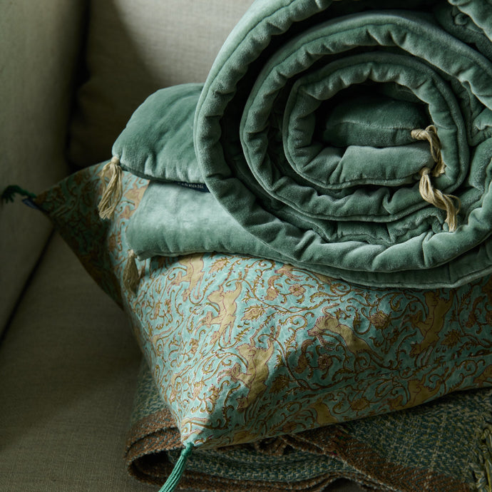 Sofa cover Velours lavé