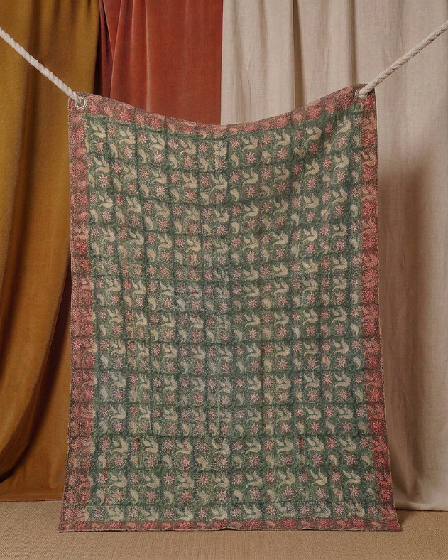 Kantha Pin Handcrafted Piece