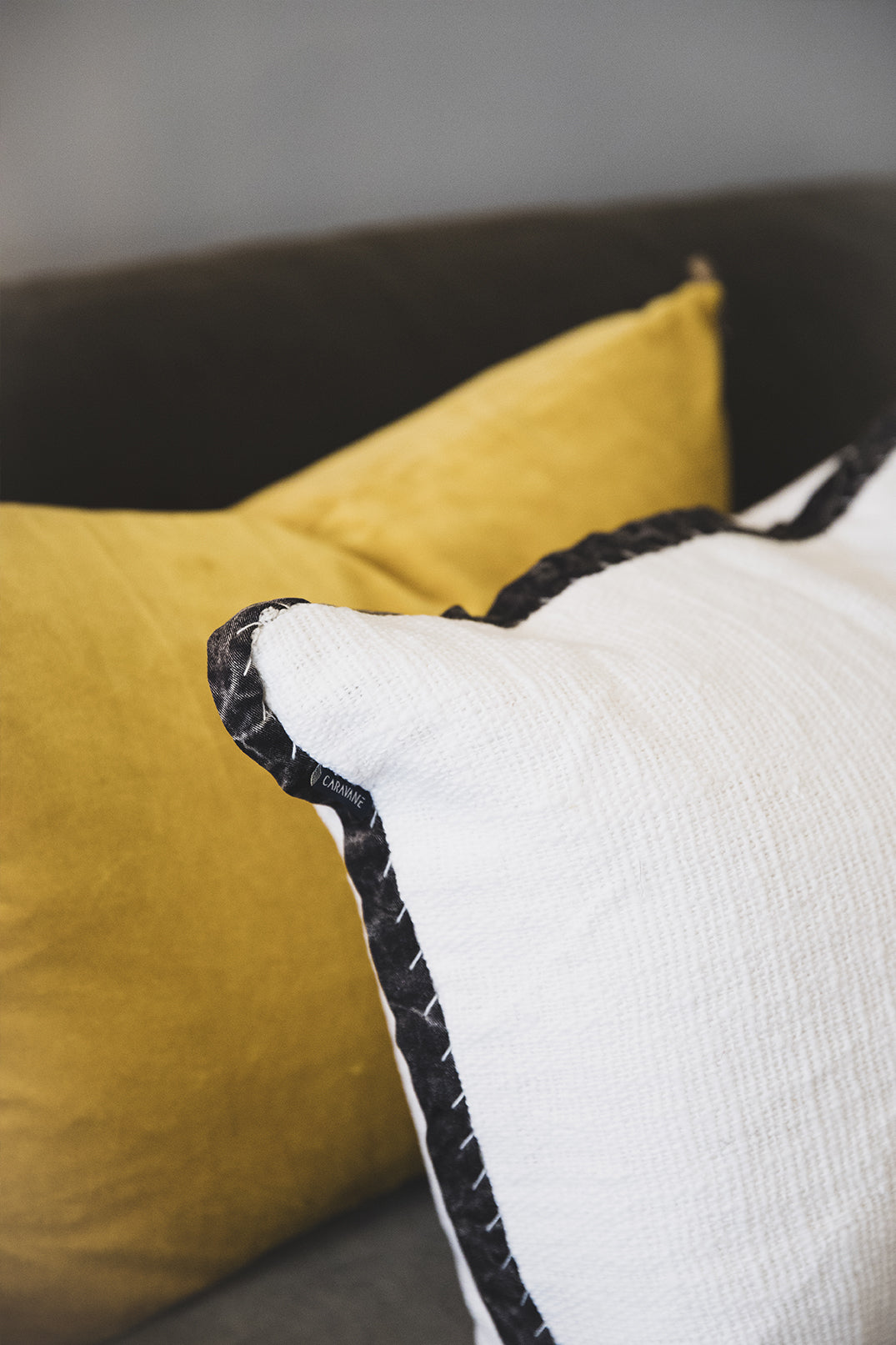 Housse de coussin Khadi