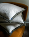 Housse de coussin Khadi Noir