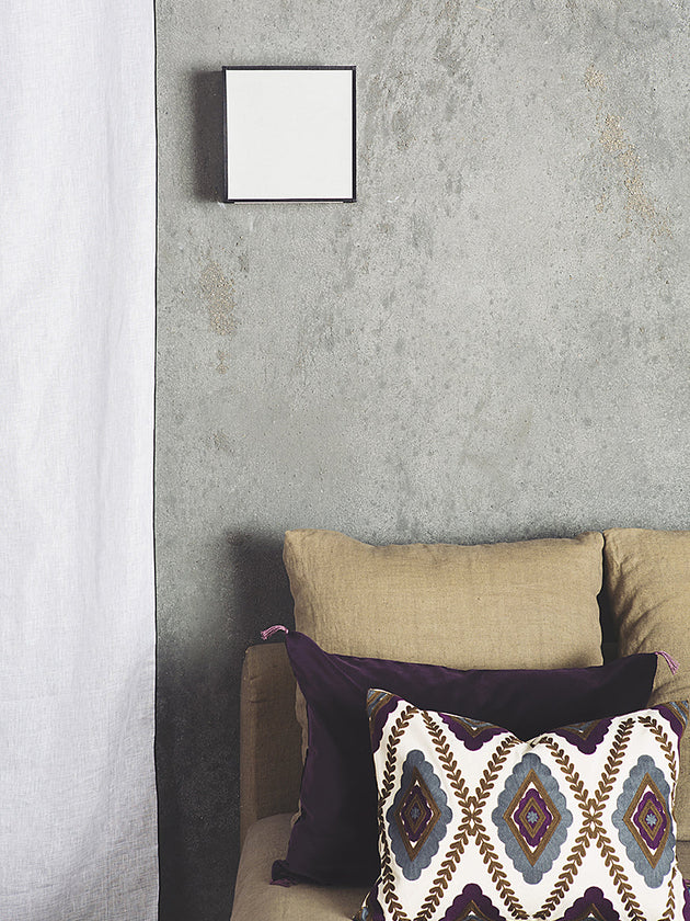 Applique murale en papier blanc et noir pour votre salon