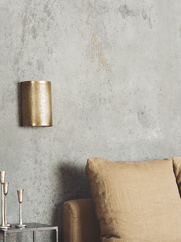 Luminaire : abat-jour cylindrique blanc avec des contours noirs