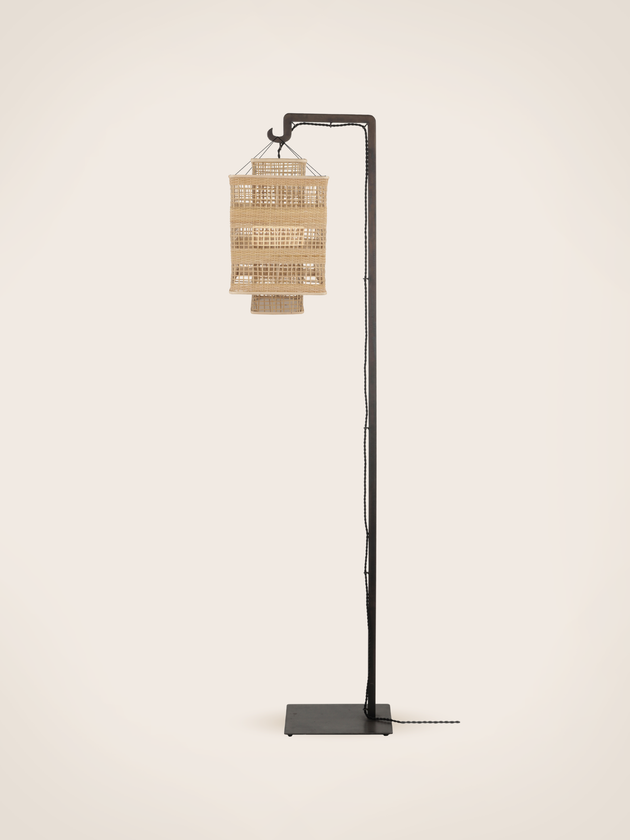 Ion Bamboo Floor Lamp