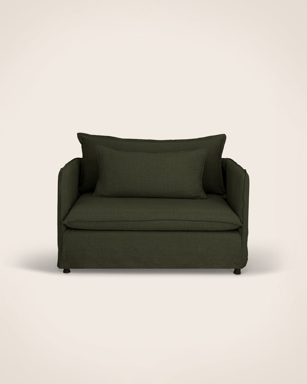 Loveseat Holi - Tissu Merlin