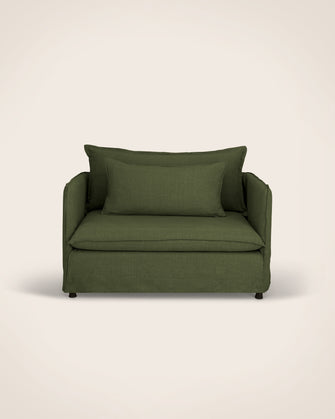 Holi Loveseat - Merlin Fabric