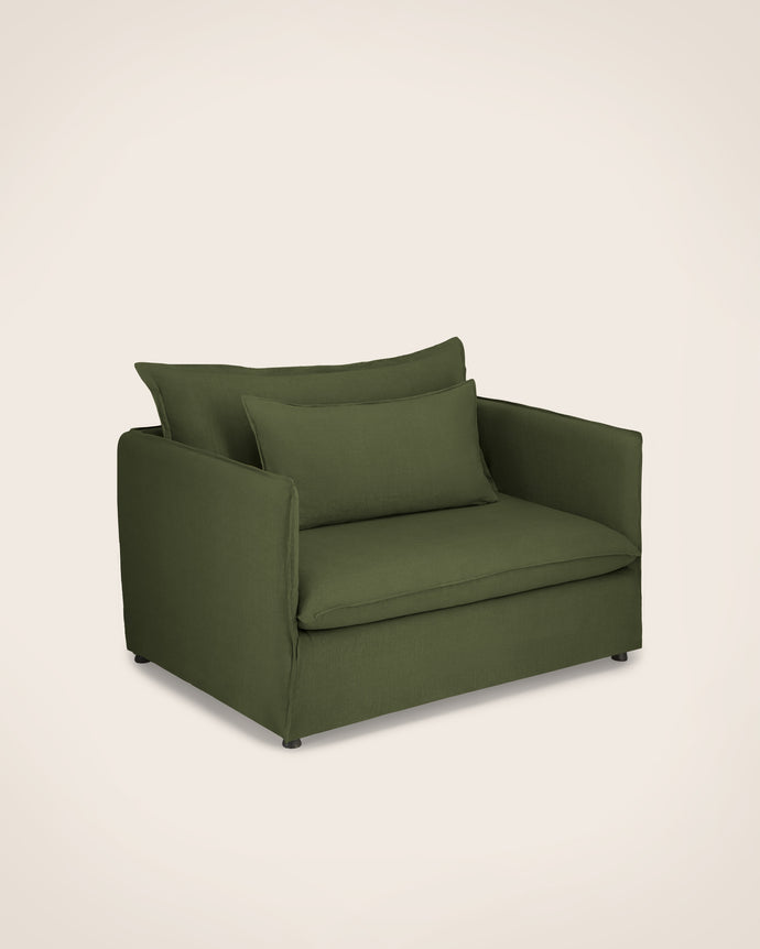Loveseat Holi - Tissu Merlin