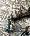 Linge de lit à imprimés bestiaires beiges