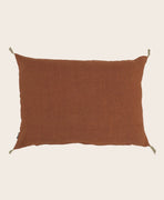 Housse de coussin Luni en lin fabriquée en France