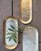 Set de 3 plateaux gigognes Dana en laiton massif dorés