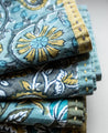 Lot de 4 serviettes en coton imprimées