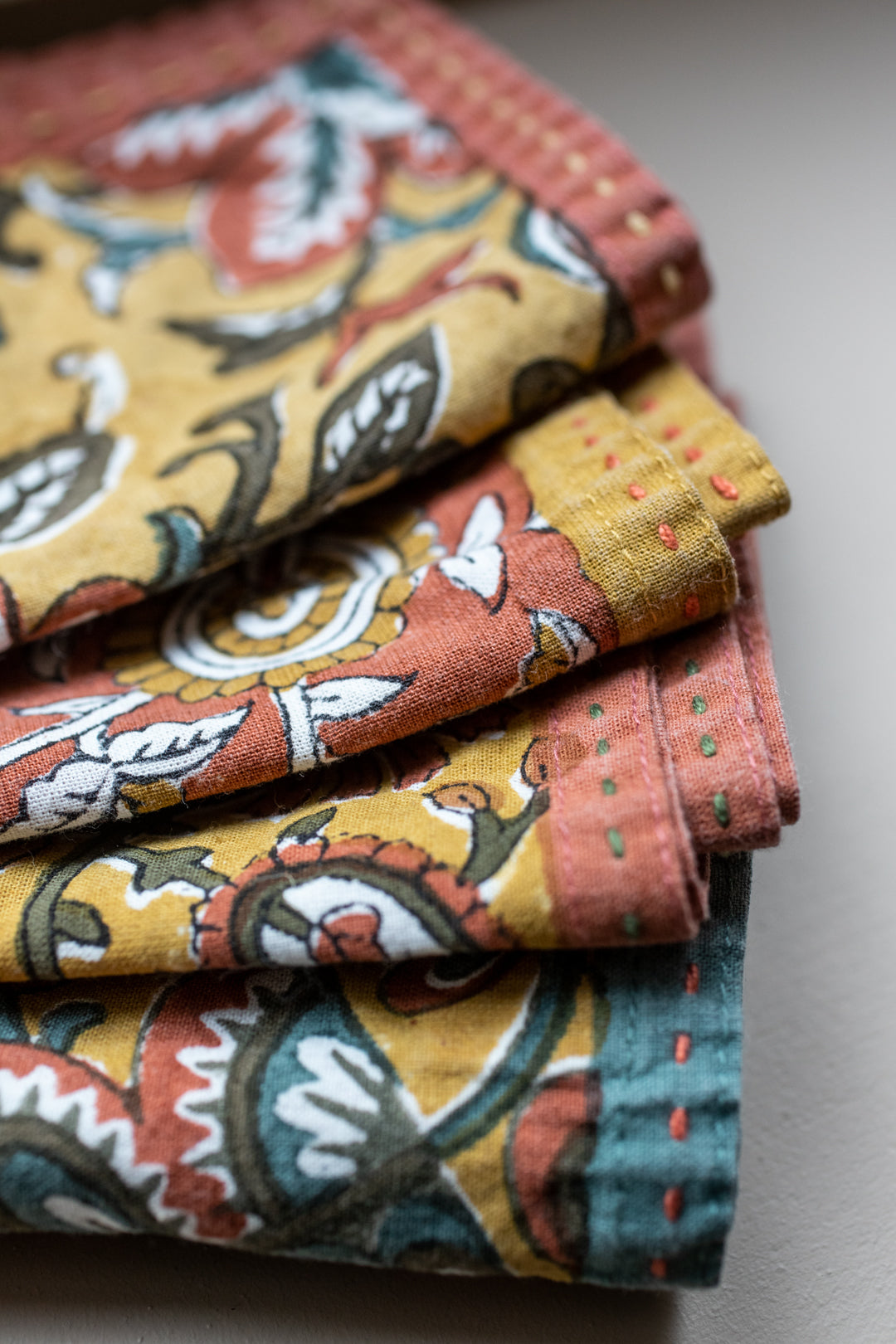 Lot de 4 serviettes en coton