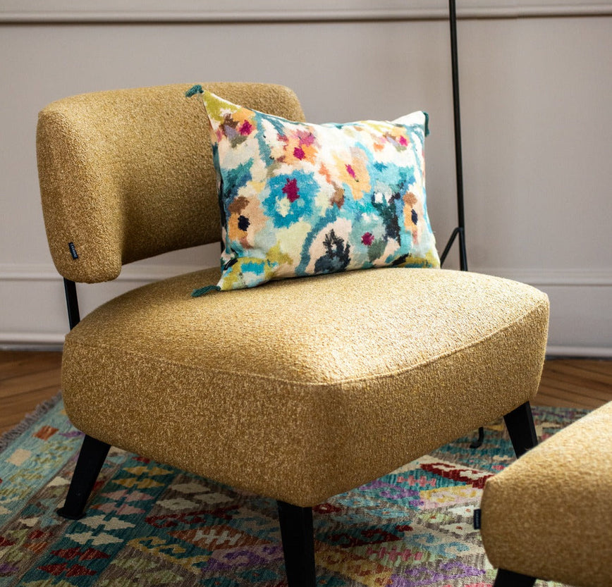 Tapis Saara en laine tissé à la main