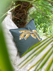 Housse de coussin Gecko